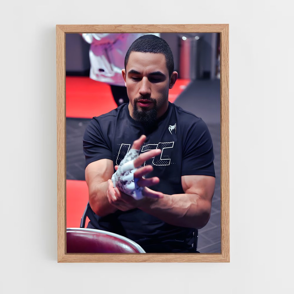 Poster Le Sage Observateur – affiche MMA (vue 4)